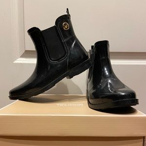 Michael Kors ankle rain boots